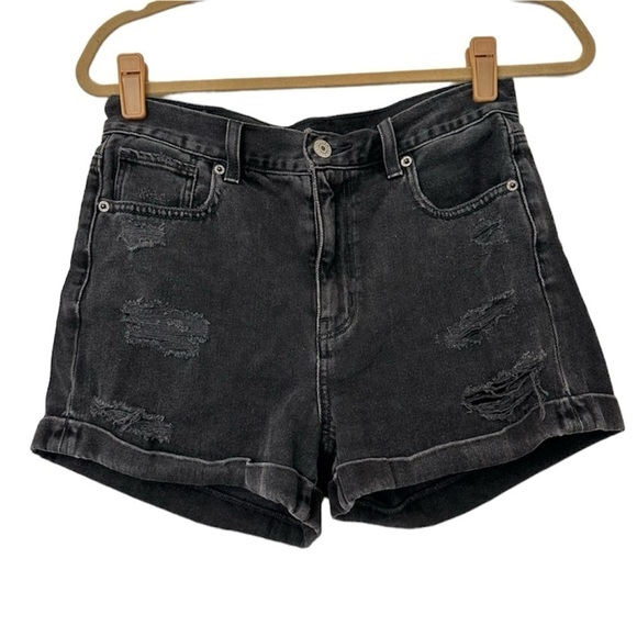 American Eagle Distressed Mom Shorts - Picture 1 of 7